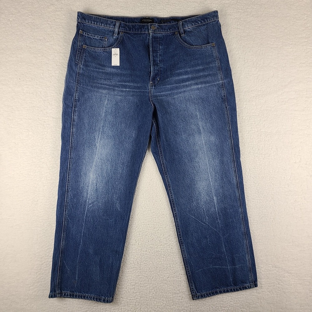 Banana Republic Jeans Womens 35 High‎ Rise Ranger Straight Leg Medium Wash Blue